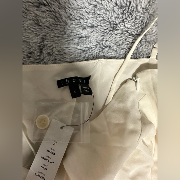 Theory Stassia Double GGT Ivory Jumpsuit - Picture 2 of 6